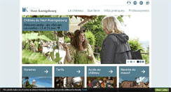 Desktop Screenshot of haut-koenigsbourg.fr